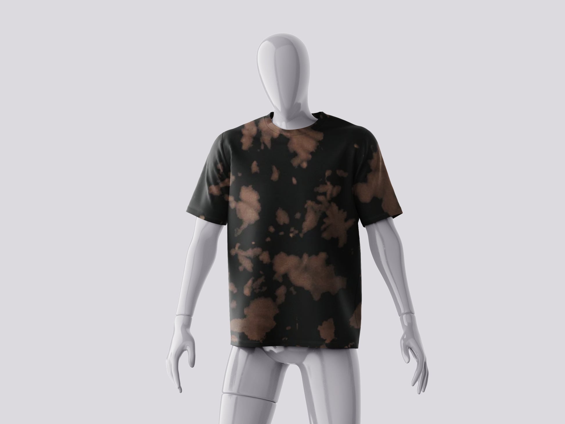 Acid-Core Tie-Dye Tee | Men's Heavyweight Oversized T-Shirt