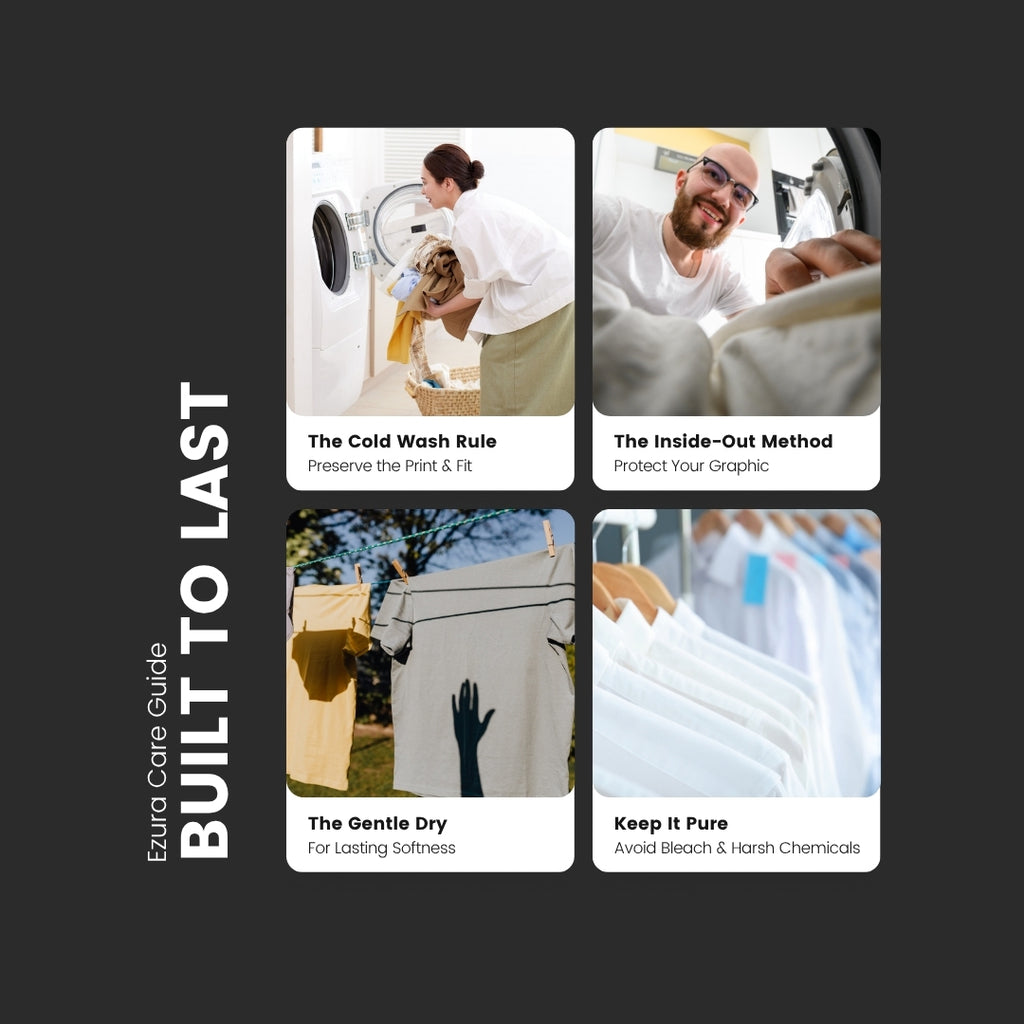 Keep Life Simple Tee | Men's Heavyweight Oversized T-Shirt