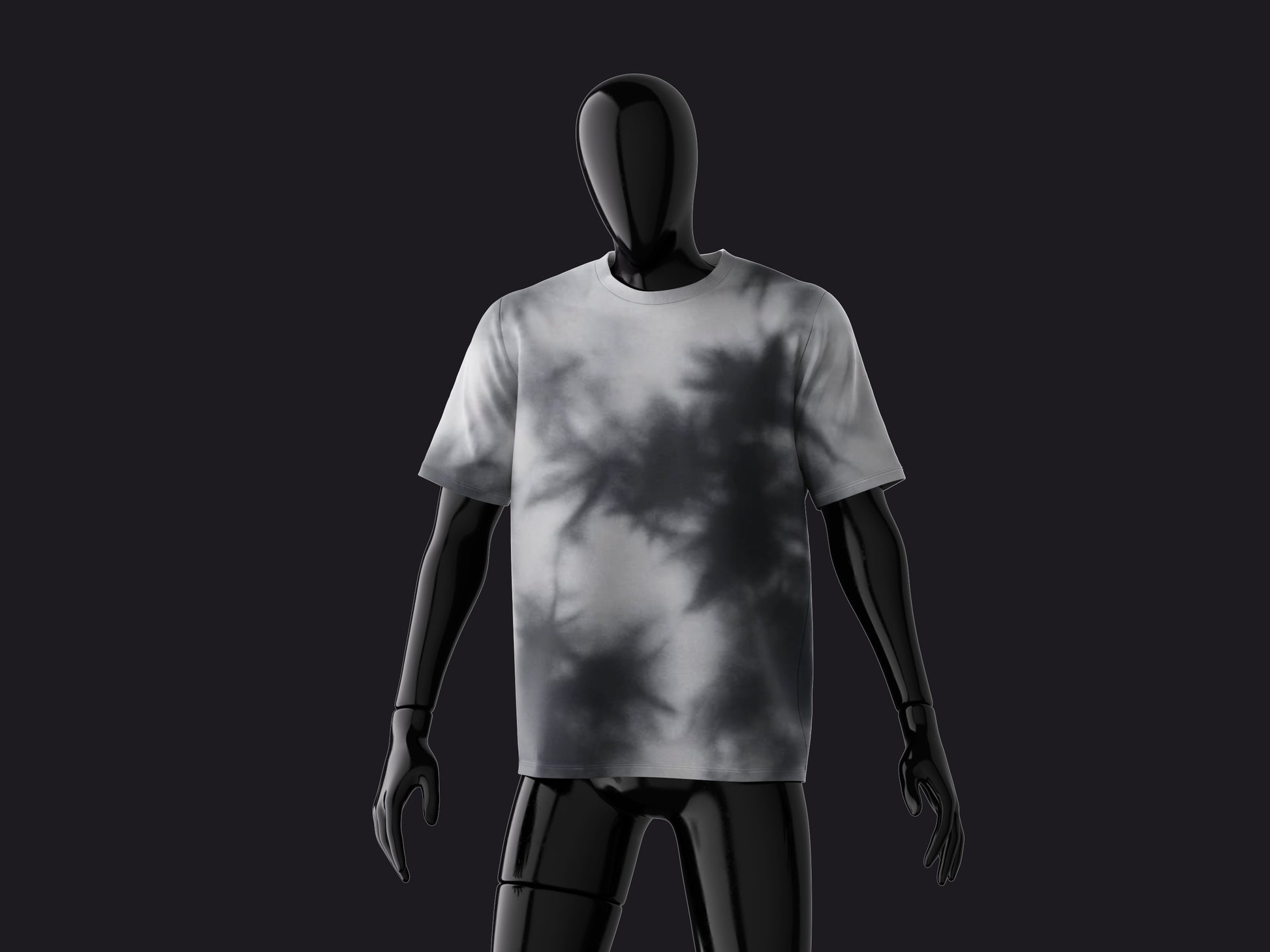 Acid-Core Tie-Dye Tee | Men's Heavyweight Oversized T-Shirt