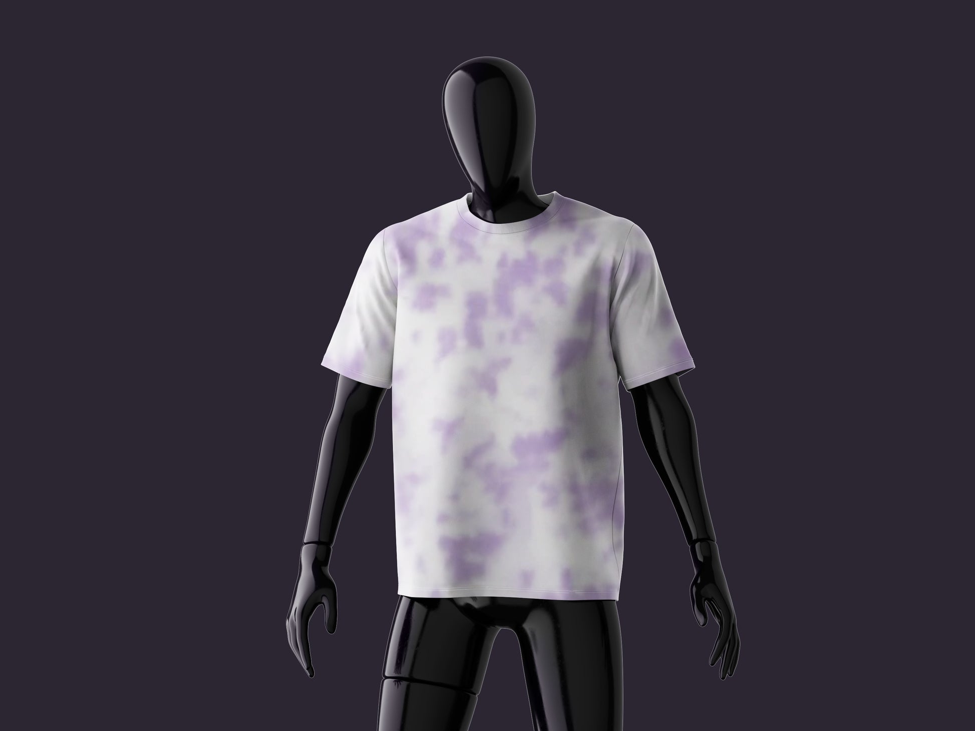 Acid-Core Tie-Dye Tee | Men's Heavyweight Oversized T-Shirt